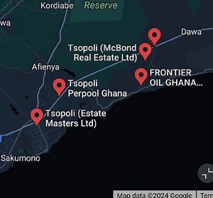 Looking to own your property in Ghana 🇬🇭? A 700×100 tittle land located at Tsopoli, closed to Saglemi affordable housing for unbeatable price 😀 😄 👍 😉 Call 233 268 333036 Or whatsup on 358 401 594916 | Fawohodie hotspot show