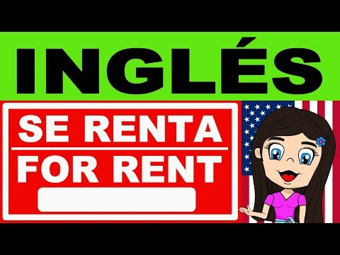 APRENDE INGLÉS para ALQUILAR UN APARTAMENTO, PISO O CASA con CURSO DE INGLÉS PARA BIENES RAÍCES