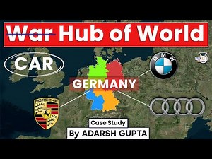 How Germany became a Car Hub from a War Hub? German Automobile Industry | UPSC Mains GS2
