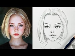 Learn to Drawing a Basic Face Step by Step