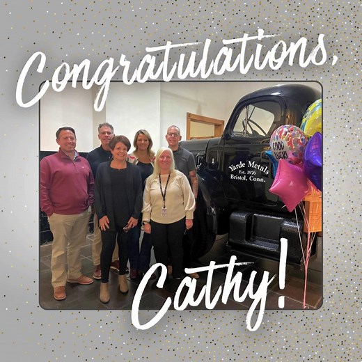 2.6K views · 87 reactions | Today we celebrate Cathy Rebstad, who is retiring after 34 years of service at Yarde Metals! Cathy's commitment to excellence for both customers and coworkers have left a lasting mark on everyone fortunate enough to work with her. Please join us in congratulating Cathy on an incredible career and wishing her all the best in the years ahead! #milestone #retirement #yardemetals | Yarde Metals | Facebook