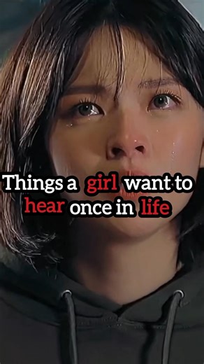 Things a girl want to hear once in life#emotional#viral#shorts#trending#sad#slowedreverb#subscribe