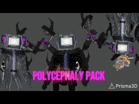 Polycephaly pack [Prisma 3D] (special 100 subscribers and Christmas special) 