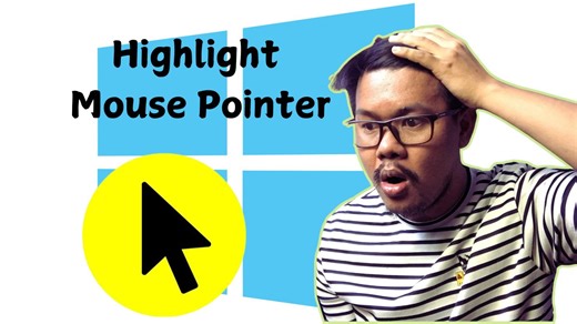 15K views · 661 reactions | Window Laptop Scren မှာ mouse cursor ရှင်းရှင်းလင်းလင်းမြင်ဖို့အတွက် highlight mouse pointer နှင့် foucs mouse pointer ထည့်သွင်းနည်းကိုရှင်းပြထားပေးပါတယ်။ #laptop #mouse | Lashio Ko Vlogs | Facebook