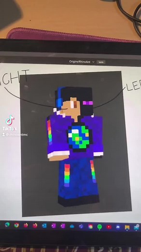 Drawing I made of my Minecraft character @RhinoAnt #drawing #adobefresco #originsmod #minecraft #minecraftyt #fyp #fypシ #foryou #foryoupage