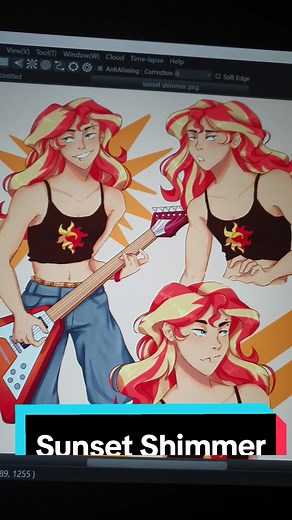 Sunset Shimmer is my ride or die, I love her so much 😍 hope you like my version of her #sunsetshimmer #mlp #mylittlepony #mlpfanart #mlpeg #equestriagirls #fanart