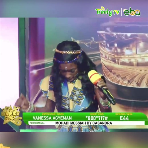 Powerful Performance from Vanessa Agyeman E44 - Mohadi by Casandra 👌👌 | Trinity Tv Live