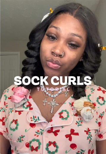 Sock Curls Tutorial for Quick and Easy Hair Styling