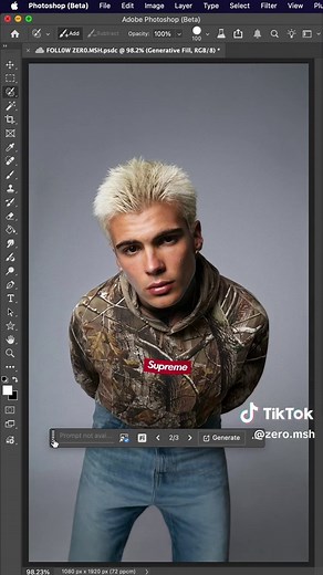 Realistic Clothing Swaps in Photoshop AI
