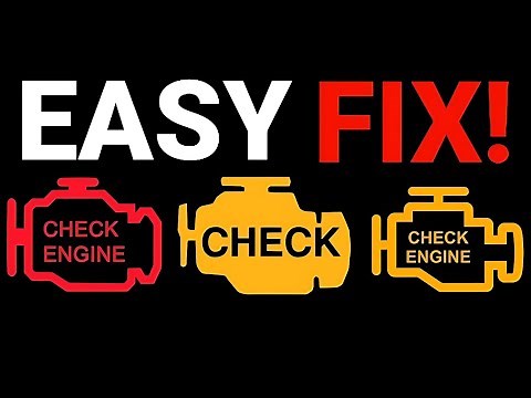 How to Fix & Reset Check Engine Warning Light Stays On or Flashing Without a Scanner