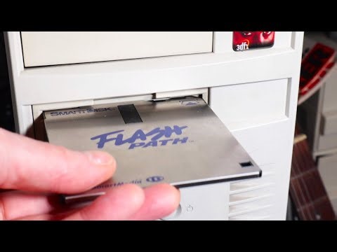 A solid state 128MB floppy disk!