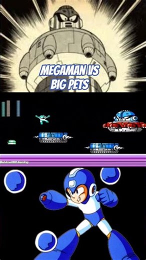 MeganMan 5 NES Boss Fight MegaMan vs Big Pets #Megaman5 #fypageシ #iwillrisetothetop