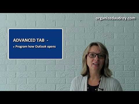 Backstage View in Outlook