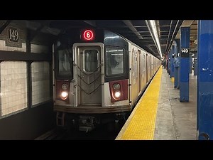 R142A (6) Train Ride from 149th Street-Grand Concourse to Brooklyn Bridge-City Hall (2023)