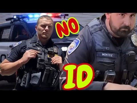 COPS TRESPASSED AFTER ID REFUSAL!