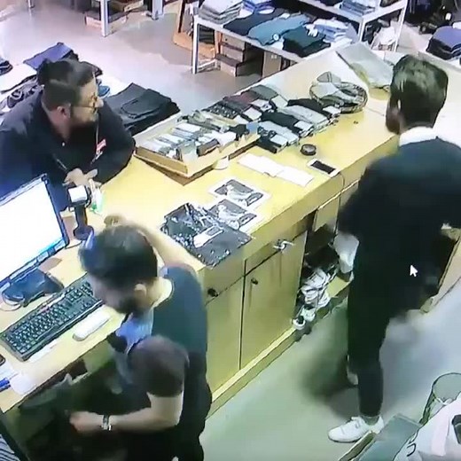 Retail Customer Assistance in Clothing Store