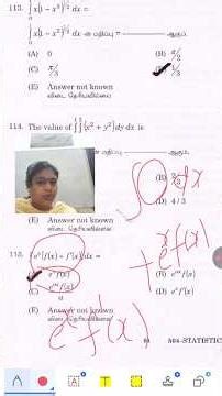 UGTRB TNPSC CTS 504 MATHS Previous Year Question SHORT CUT TRICKS INTEGRAL CALCULUS EXPONENTIAL