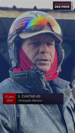 CHRISTOPHE MARTENS | TRAINER AND DRIVER OF CANTAB AS | QUINTE RACE ON TUESDAY, JANUARY 27TH AT PA...