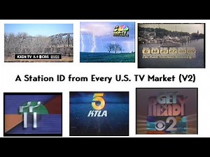 A Station ID from Every U.S. TV Market (V2)