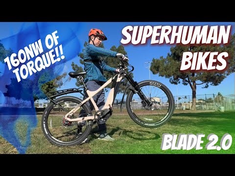 Superhuman bikes, blade 2.0 quick review. San Diego company that makes cool mountain bikes.