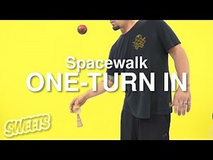How to SPACEWALK ONE-TURN IN - Kendama Trick Tutorial - Sweets Kendamas