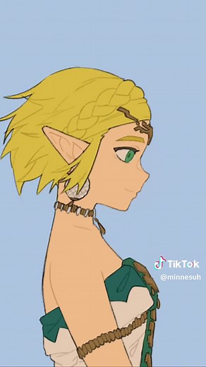 Zelda and Link Animation Practice | Smol Animation