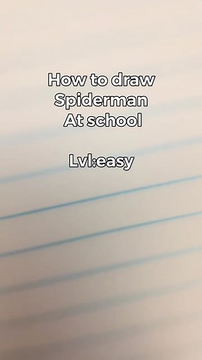 Spidey doodle tutorial #fyp #spiderman #andrewgarfield #drawing #ChewTheVibes