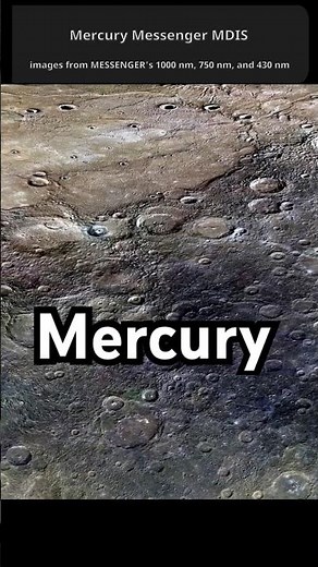 NASA’s MESSENGER Mission: Mercury Basemap #OctaPolaris #space #cosmolog #astronomyequipment