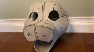 Fursuit Head Base EVA Foam Pattern: Toony Dog - Etsy