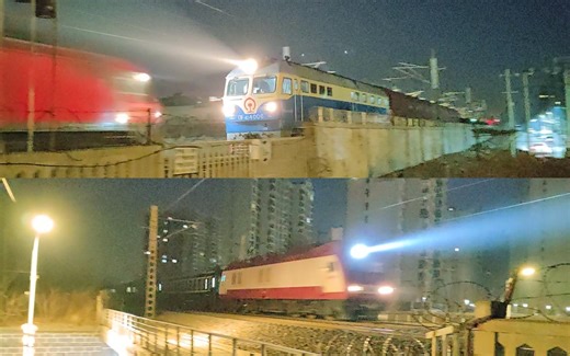 【拍火车】改点的42104，还有两次临时改信号