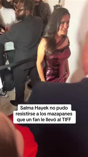 Salma Hayek Thrills Fans at Toronto Movie Festival