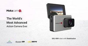 Never struggle on selfies! 180° Tiltable Touch Screen, H22 IMX577, Alpha3 is going to change the way you shoot action video FOREVER! https://igg.me/at/alpha3 | Mokacam