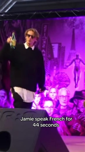 Jamie Campbell Bower Speaks French for 44 Seconds