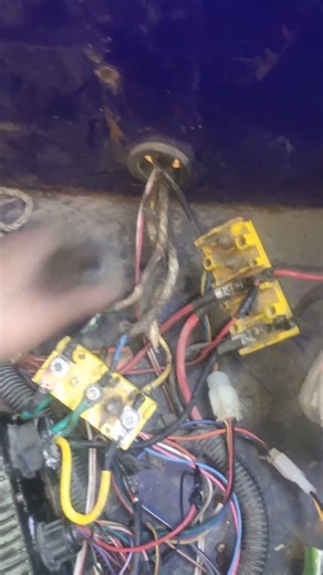 e rickshaw motor wire burn problem #motor heat problem #motor wire connection