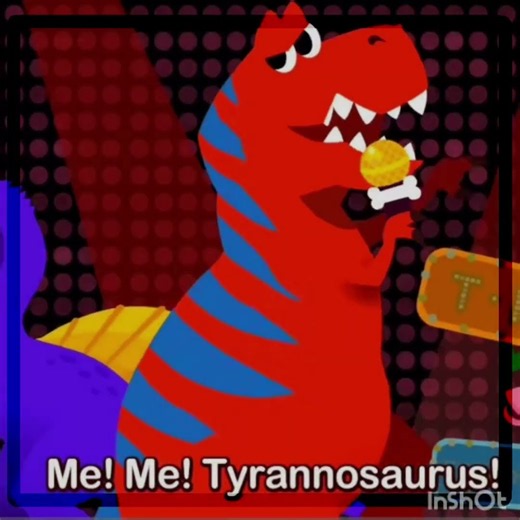 Spino VS T-Rex! #yosho #deltarune #nickelodeon #fypシ゚viral #edit #bratz #pinkfong #dinosaurs