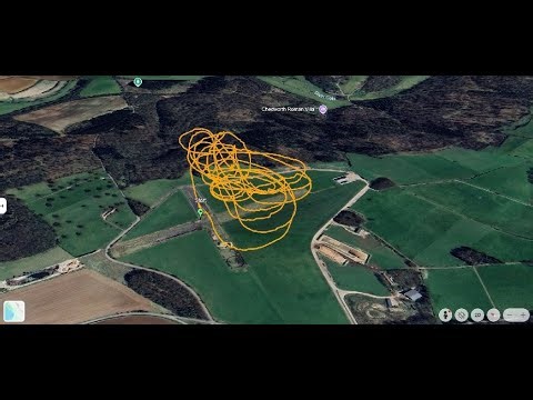 Jeti - viewing GPS log in Google earth, kml file, useful for over 25kg models