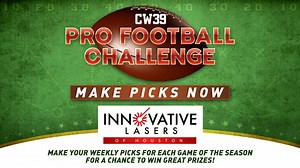 Choose your picks! Take the CW39 Pro Football Challenge