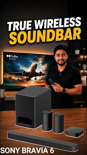 Sony Bravia Theatre Bar 6 Soundbar | Best Wireless Dolby Atmos Soundbars 2026 #soundbar #dolbyatmos