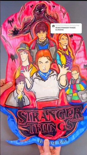 Stranger Things Blind Bag#paper #diy #blindbag #diycrafts #strangerthings #blindbox