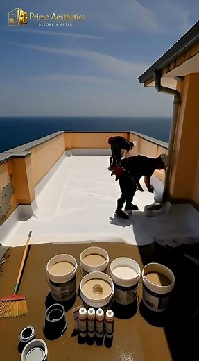 Rooftop Renovation Timelapse (Waterproofing + Deck Build + Final Reveal)