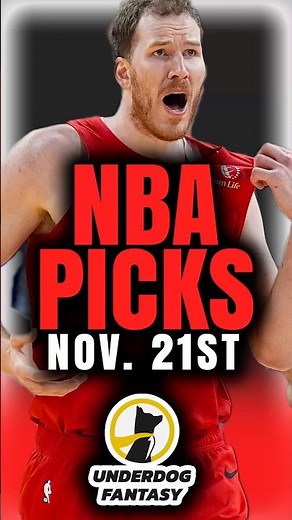 BEST Underdog NBA Picks Today (11/21/25)