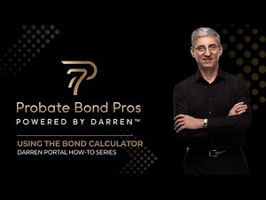 Using the Bond Calculator | DARREN Portal