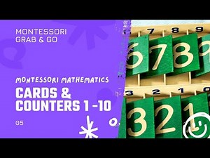 Montessori Mathematics: Card & Counters
