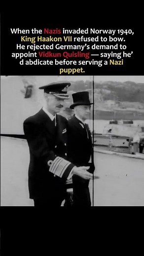 The King Who Refused to Bow: Haakon VII in 1940