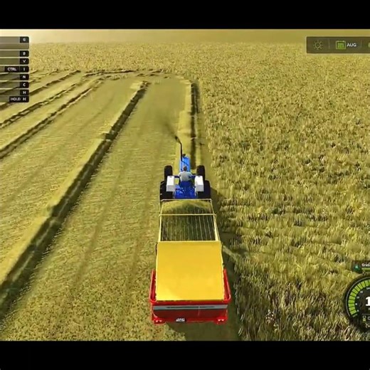 Farming simulator 25 Flat Map Gameplay #fs25 #farmingsimulator #shorts #viral