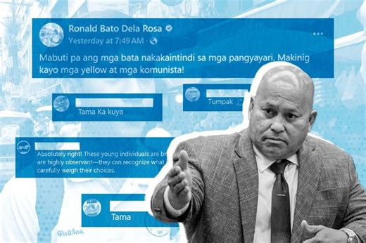 Dela Rosa draws flak over AI video of students opposing Sara Duterte's impeachment