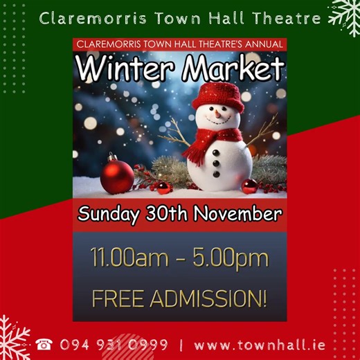 Claremorris Town Hall Theatre and Concert Hall on Reels