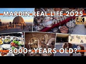 Mardin Turkey 2025 4K Walking Tour | Old City, Bazaars, Copper & Street Food