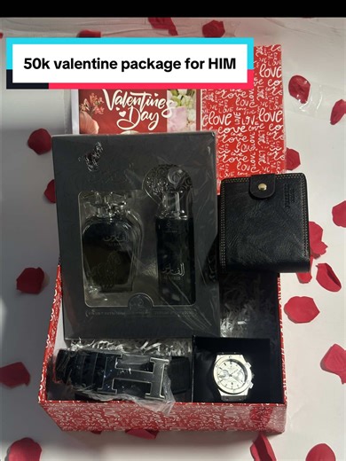 Cute 50k Valentine Package Ideas for Him