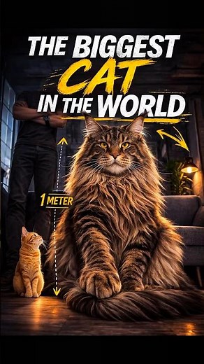 The Biggest House Cat In The World